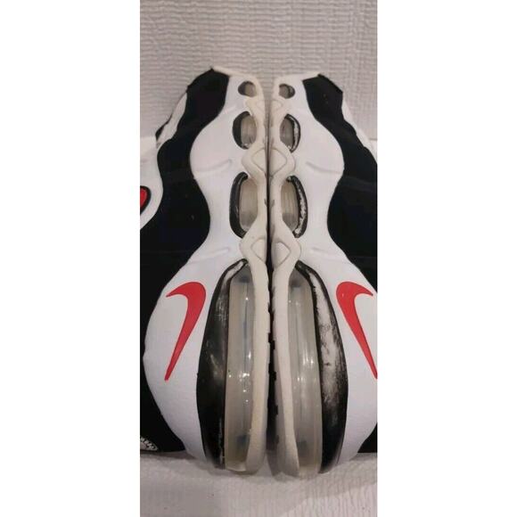 NIKE Air Max Uptempo 95 Pippen Bulls Basketball Red White CK0892-101 SZ 9 - Picture 6 of 8